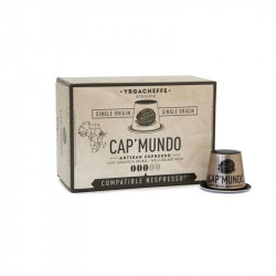 Boîte de 10 capsules compatibles Nespresso Yrgacheffe par Cap'Mundo