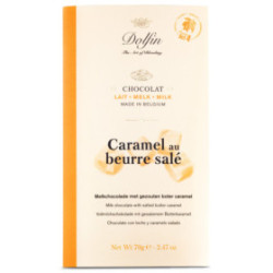 Tablette 70g - Lait & Caramel beurre salé