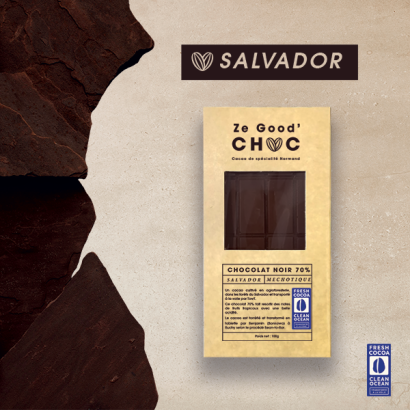Chocolat Noir 70% Cacao - Mechotique - 100g -...