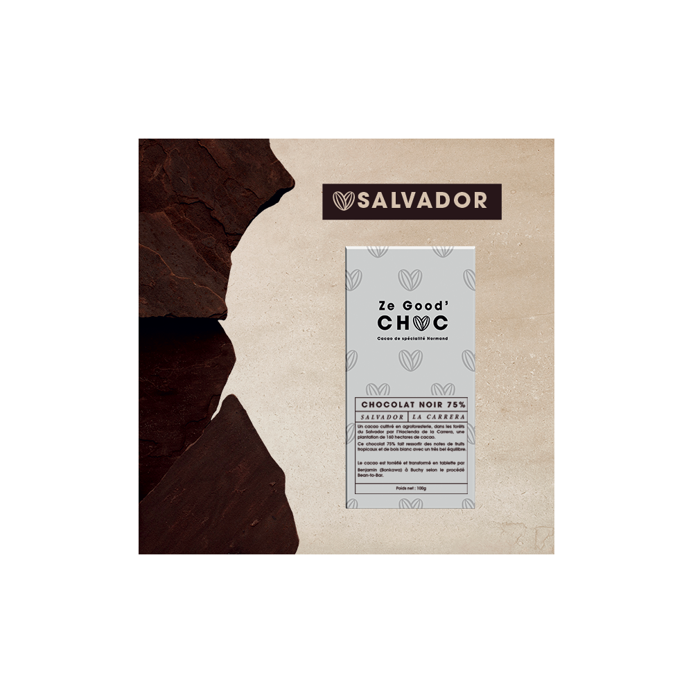 Chocolat noir 75% La Carrera
