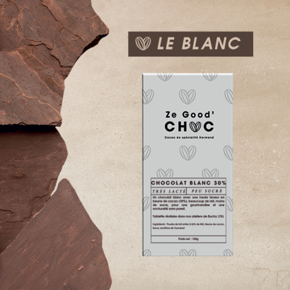 Chocolat blanc Ze Good Choc