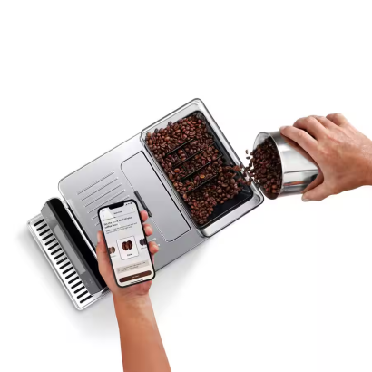 Delonghi expresso broyeur Primadonna Aromatic : une machine connectée nouvelle génération