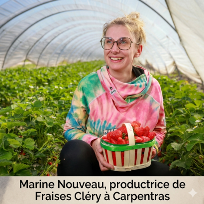 Les fraises de Marine