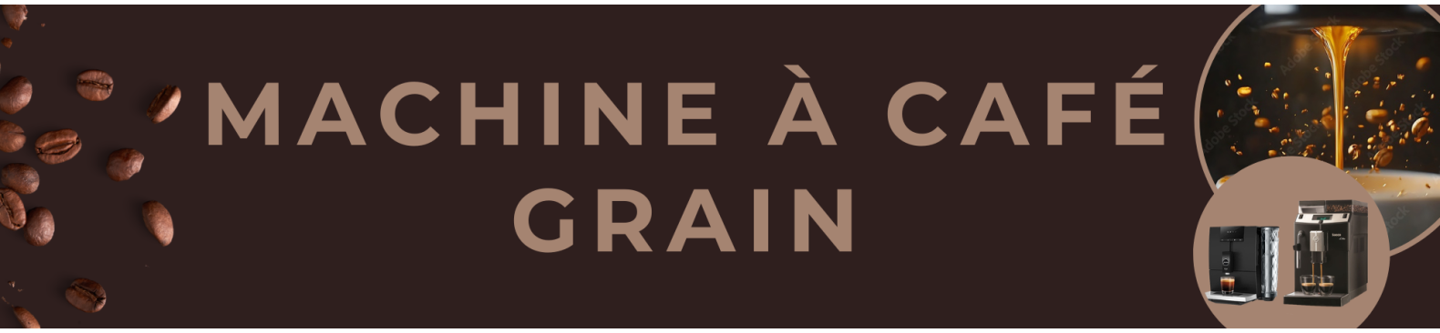 Machine à café à grain avec broyeur intégré