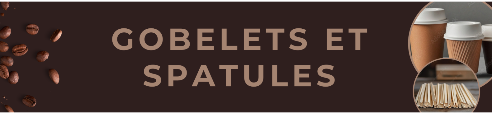 Les indispensables gobelets et spatules