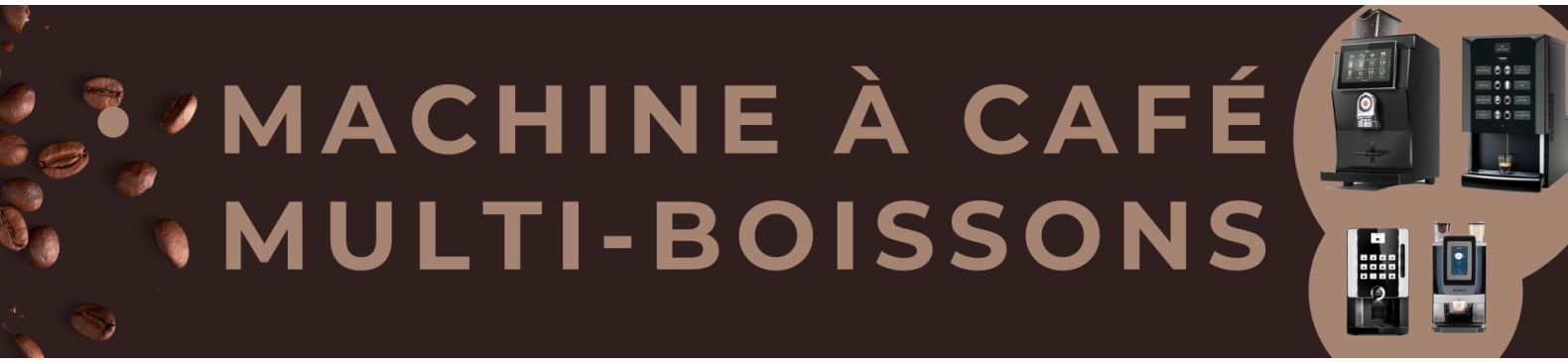 Machine à café professionnelle multi-boissons - café, thé, chocolat